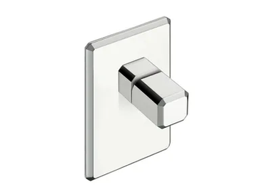 ITALY CRIIT686 - External single handle shower tap with plate by CRISTINA Rubinetterie - view 2